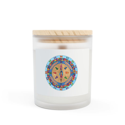 Spirit Self Frosted Glass Candle, 11oz