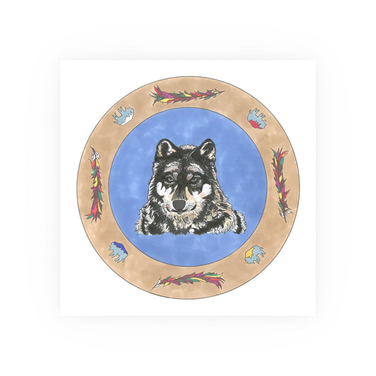 Wolf Art Poster