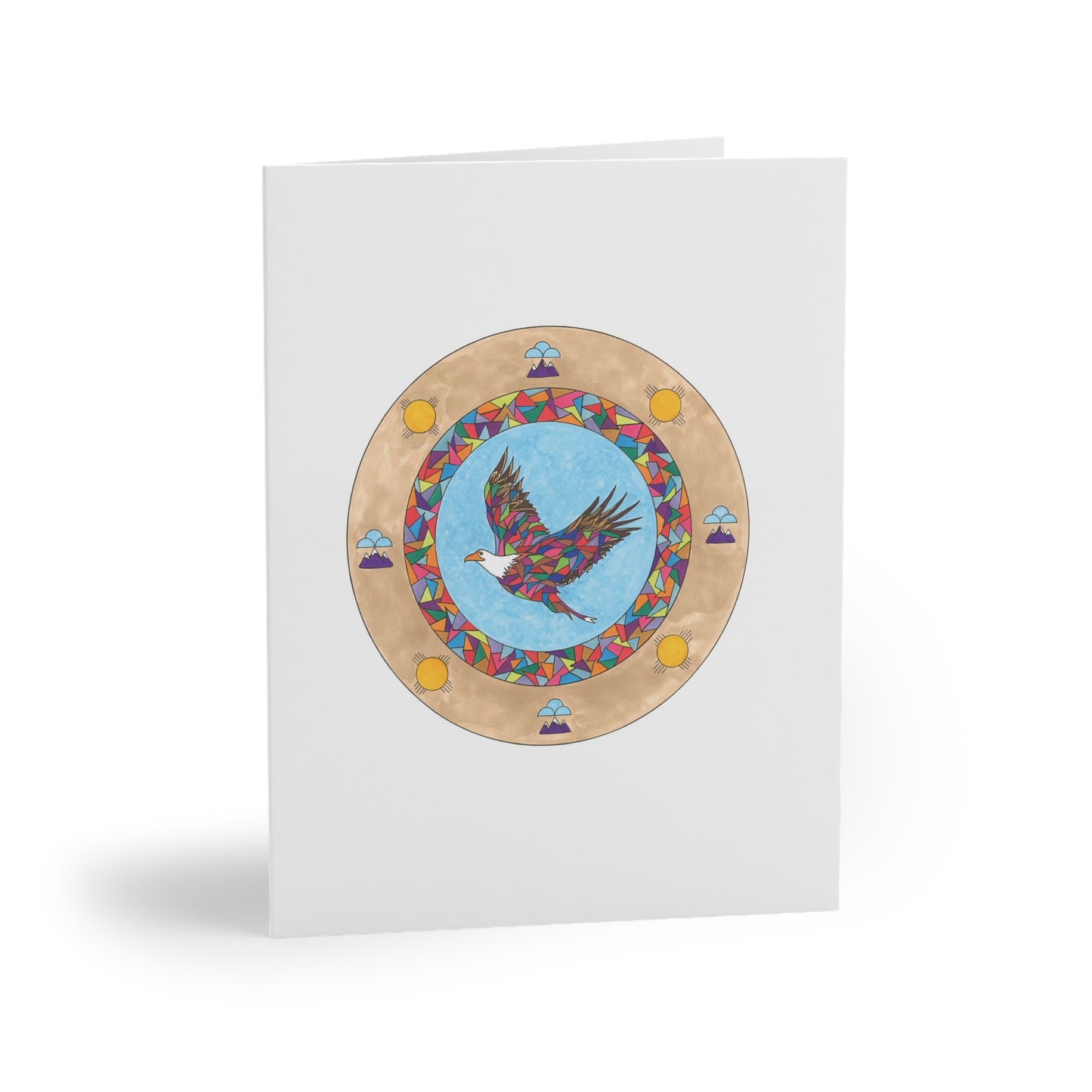 Native Eagle Greeting cards (8, and 16 pieces)