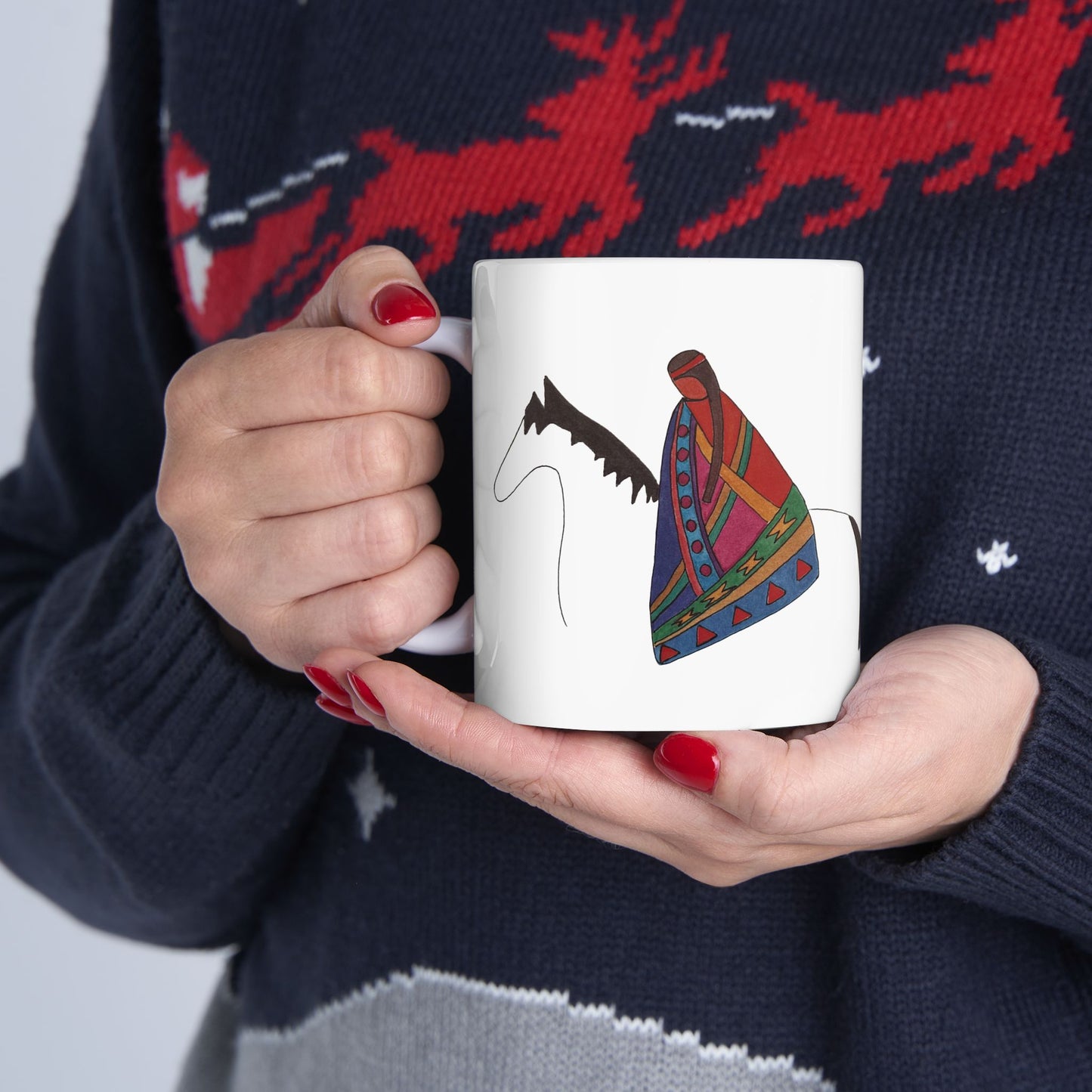 Journey Ceramic Mug, (11oz, 15oz)