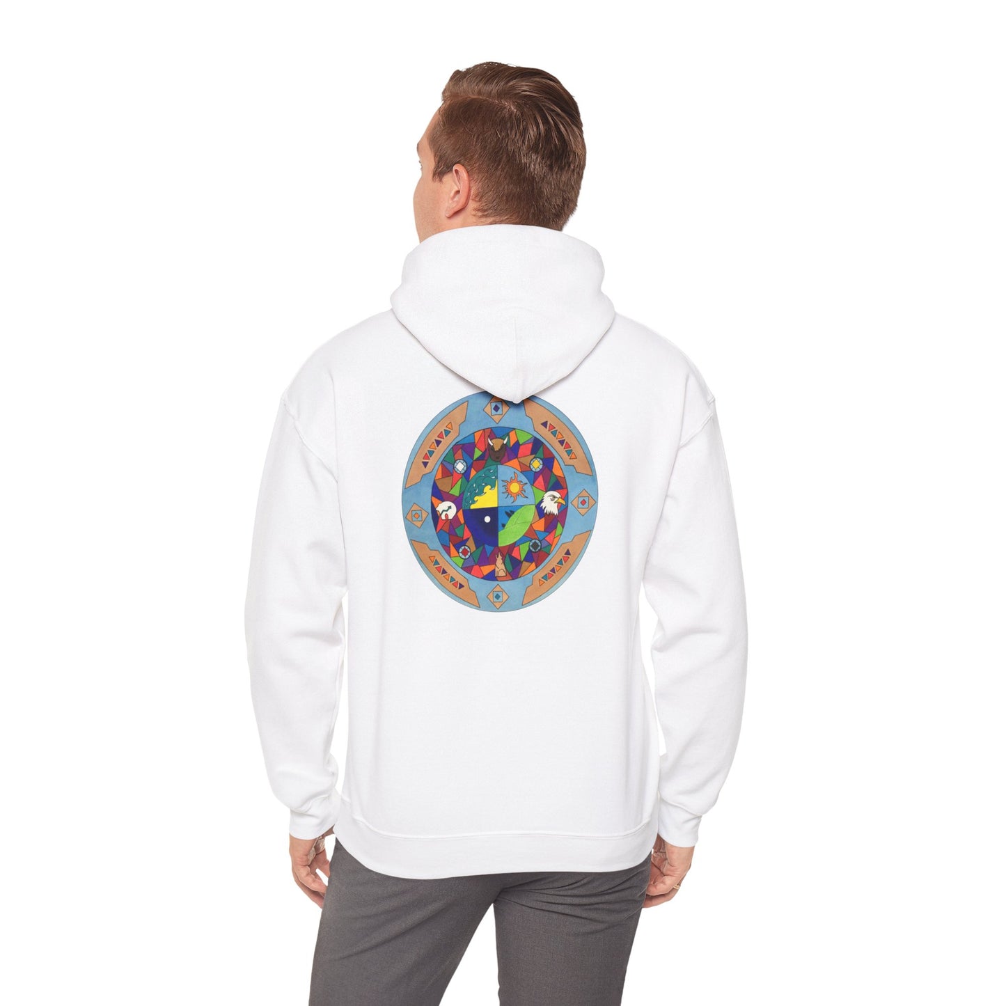 Animal Spirits Medicine Wheel Hoodie