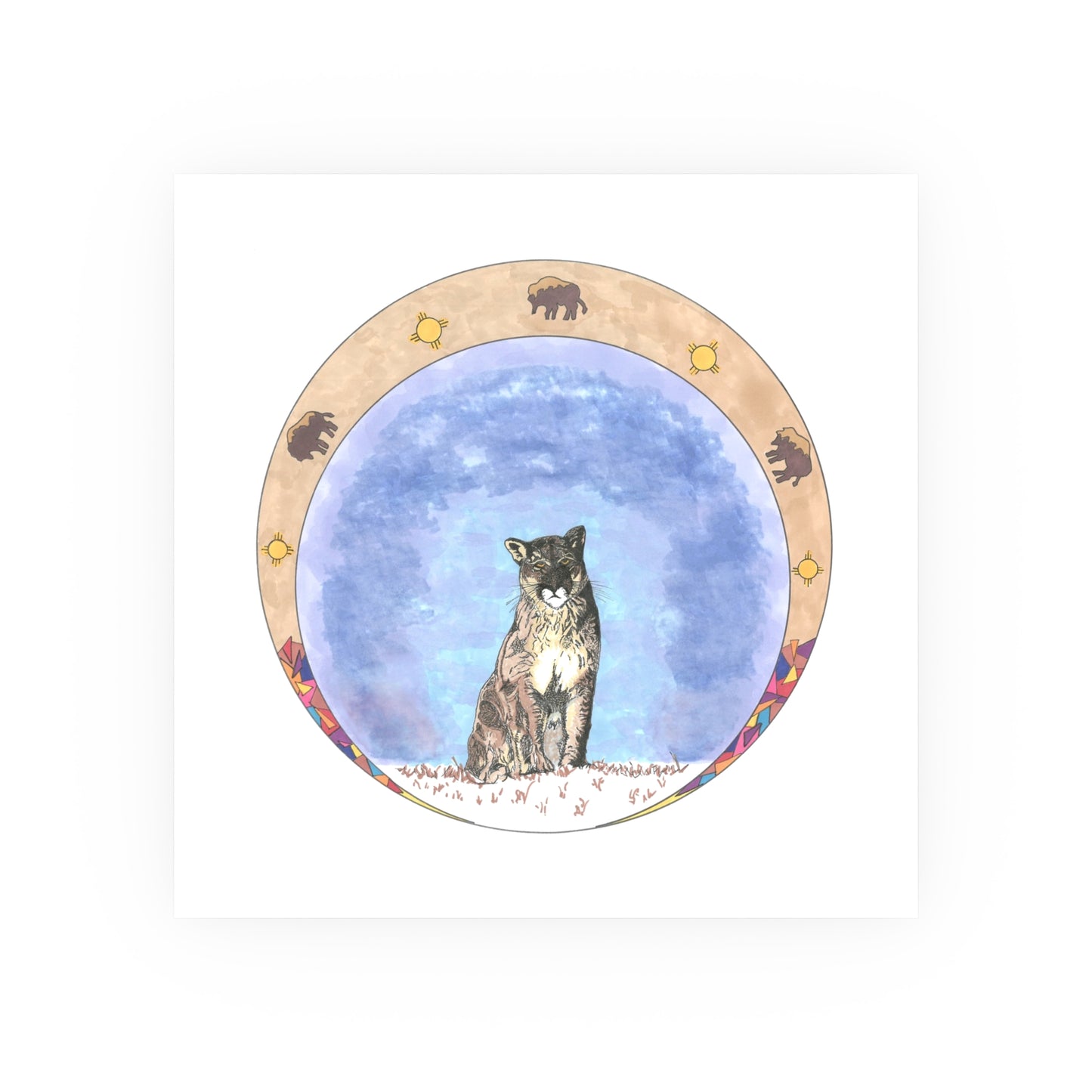 Mountain Lion Poster