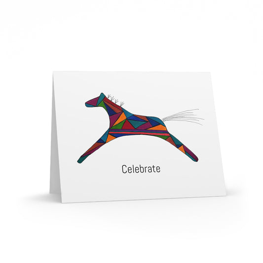 Spirit Horse Celebrate Blank cards (8, and 16pcs)