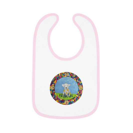 Lamb Baby Bib