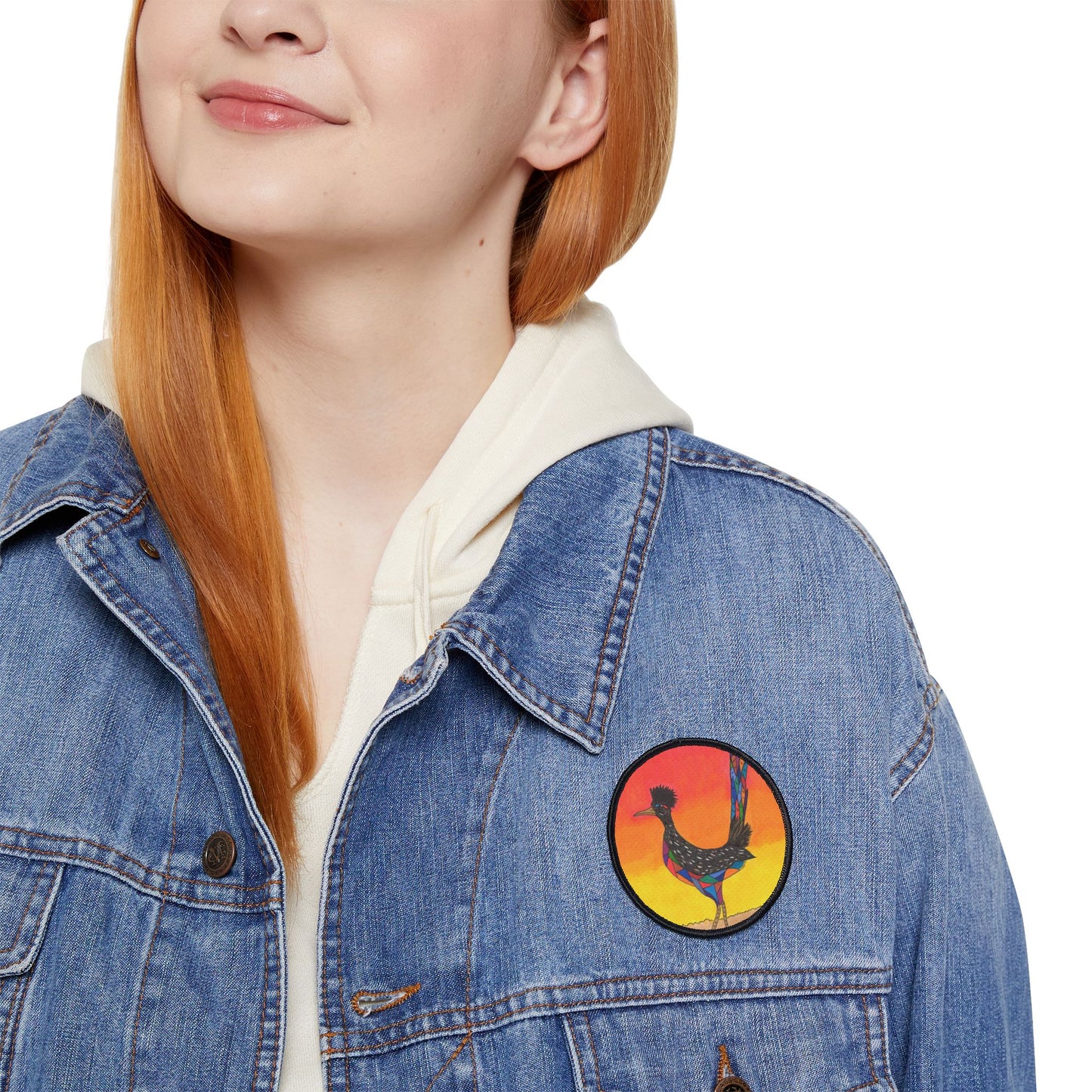 Roadrunner Iron-On Patches