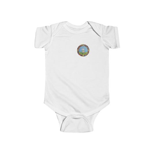 Lamb Infant and Baby Short Sleeve Onesie