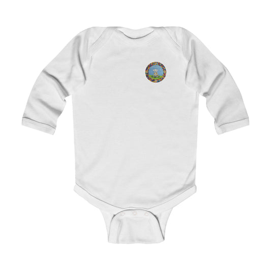 Lamb Infant and Baby Long Sleeve Onesie
