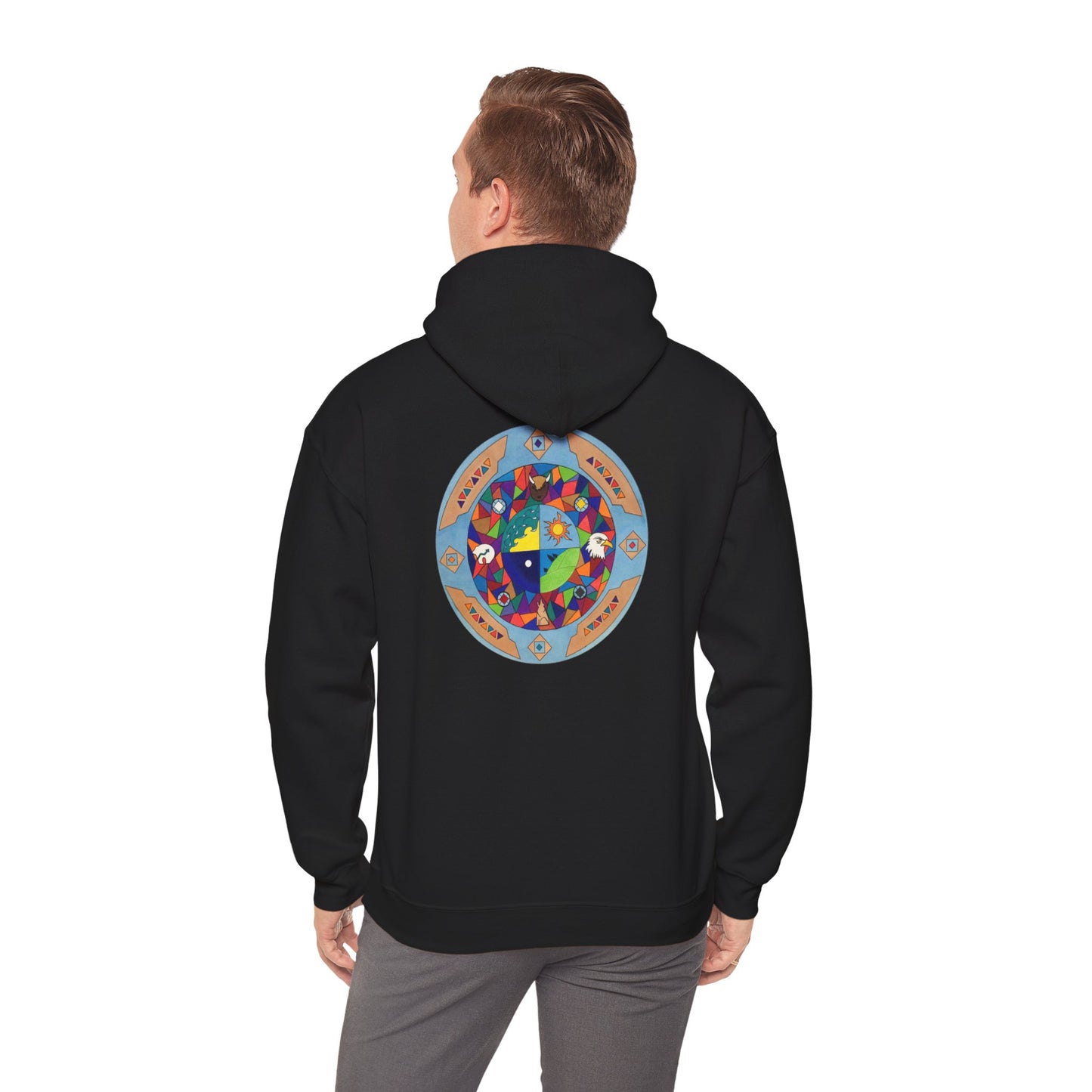 Animal Spirits Medicine Wheel Hoodie