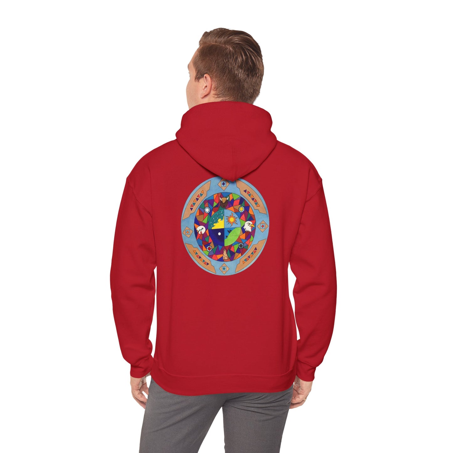Animal Spirits Medicine Wheel Hoodie